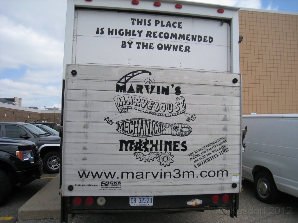 2012 Marvins Marvelous Mechanical Museum 040.JPG - A fun visit to "Marvins Marvelous Mechanical Museum" in Farmington Hills Michigan on April 21, 2012.